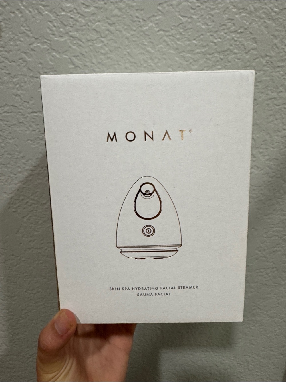 MONAT Skin Spa Hydrating Facial Steamer - White